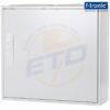 Tablou metalic aplicat 72 module F-tronic FV2-3, bara PE-N push-in 2