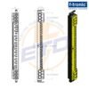 Bara de PE cu conexiuni push-in F-Tronic SKPE34 - Desen tehnic cotat Bara de PE cu conexiuni push-in F-Tronic SKPE34 - Desen tehnic cotat