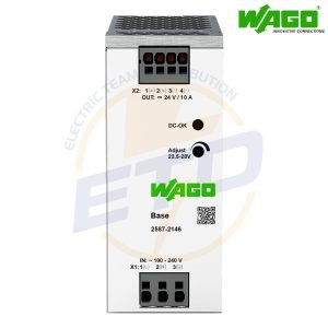 Sursa de alimentare 24V 10A pe sina DIN WAGO 2587-2146
