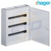 Tablou metalic aparent 72 module 3x24 cu plastroane HAGER FW324W Tablou metalic aparent 72 module 3x24 cu plastroane HAGER FW324W