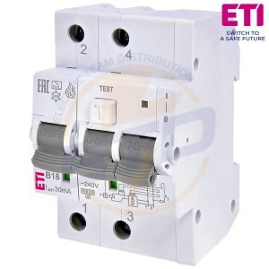 AFDD Eti KZS-AFDD 3M2p A B16 0.03 10kA cu semnalizare led a defectului