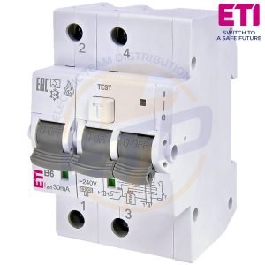AFDD Eti KZS-AFDD 3M2p A B6 0.03 10kA cu semnalizare led a defectului
