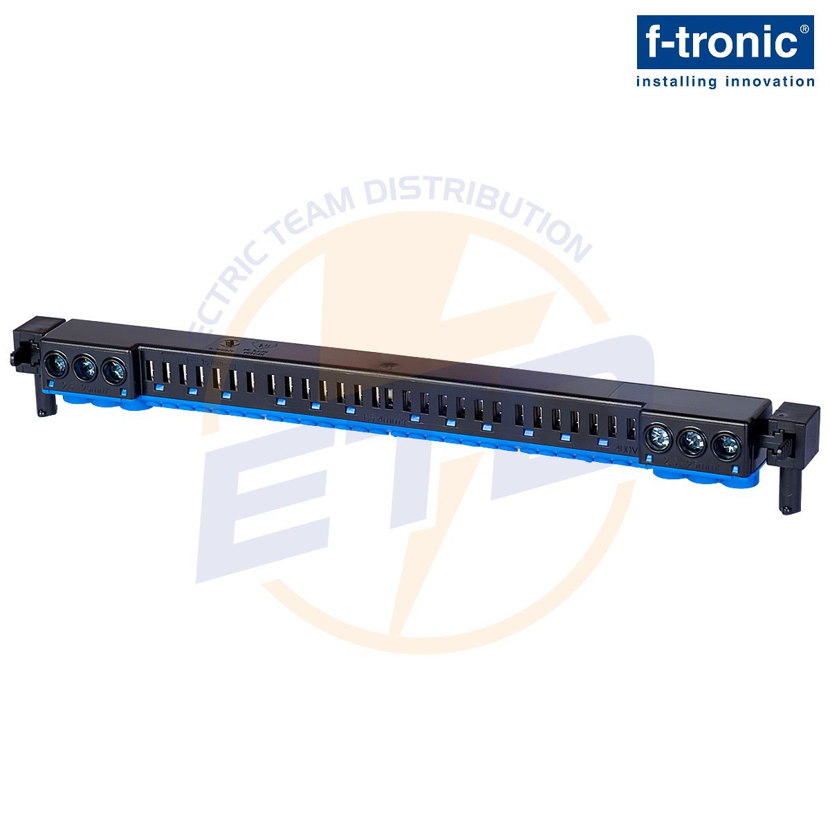 Suport pentru montarea barelor N si PE in tablourile metalice aplicate F-Tronic - Montaj Suport pentru montarea barelor N si PE in tablourile metalice aplicate F-Tronic - Montaj