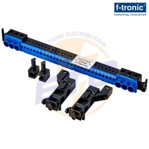 Tablou metalic aplicat 108 module F-tronic FV3-3, bara PE-N push-in - Bara Nul