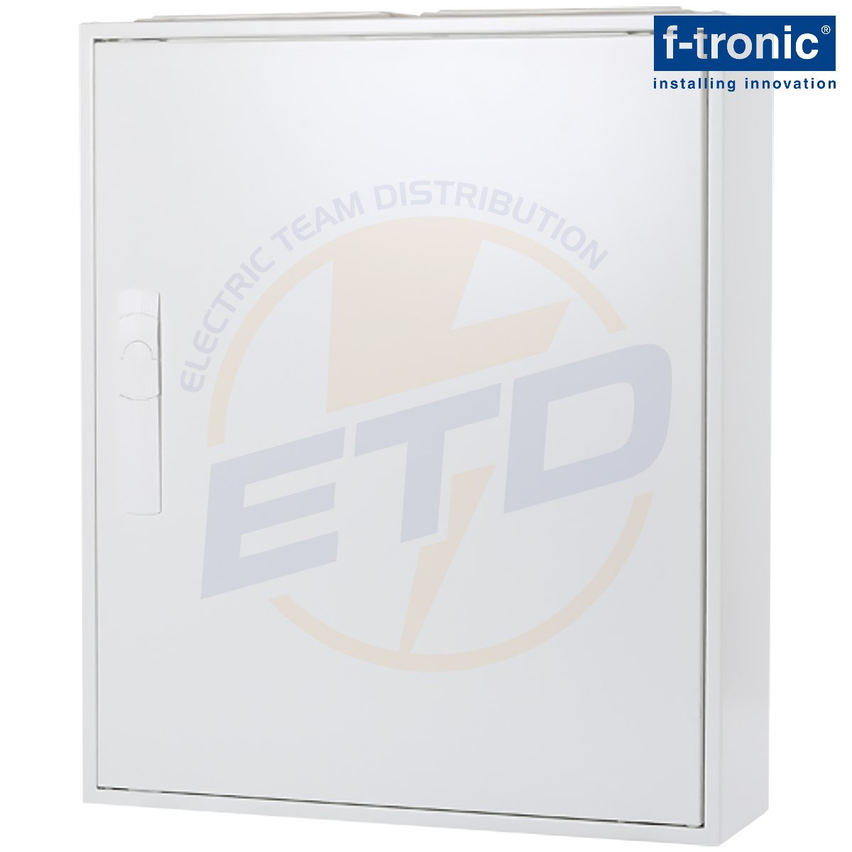Tablou metalic aplicat 96 module F-tronic FV2-4, bara PE-N push-in 2