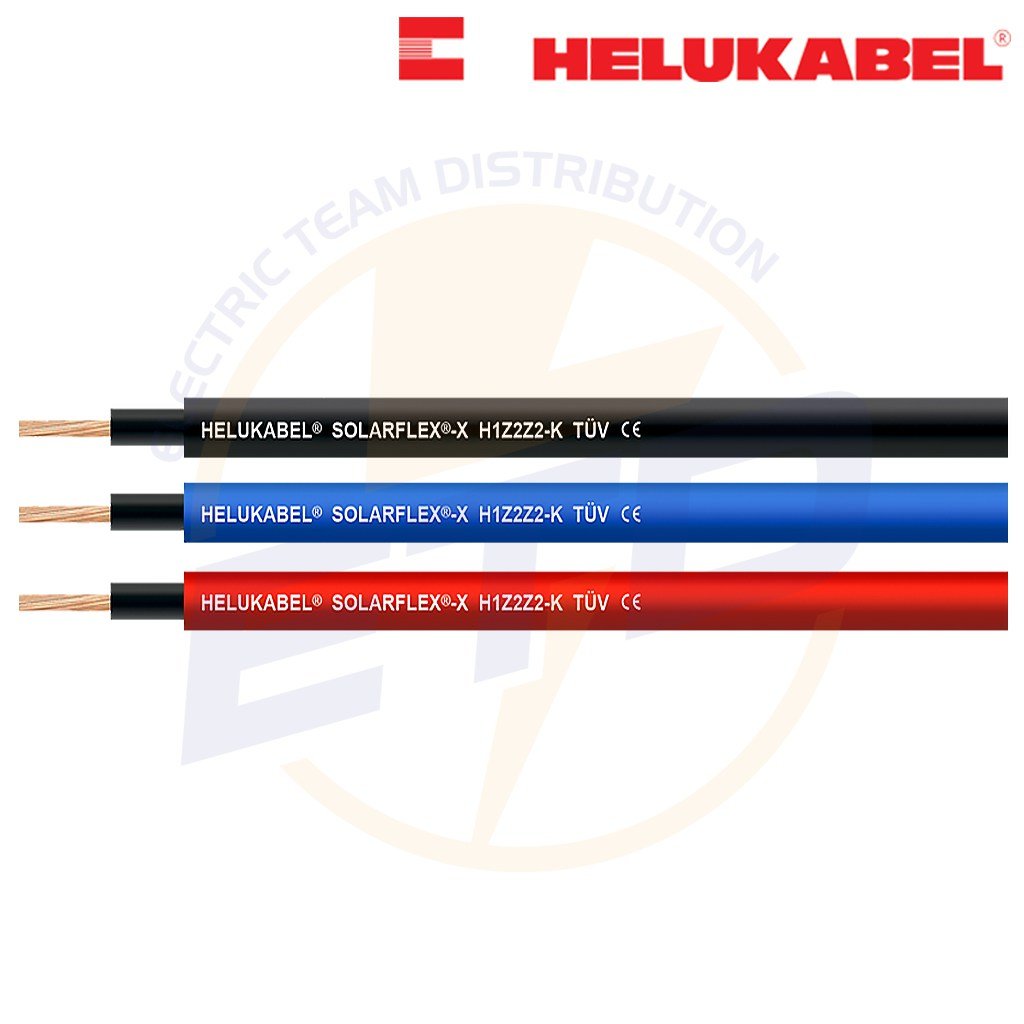 Cablu solar 4 mmp H1Z2Z2-K Solarflex-X HELUKABEL Rosu Cablu solar 4 mmp H1Z2Z2-K Solarflex-X HELUKABEL Rosu