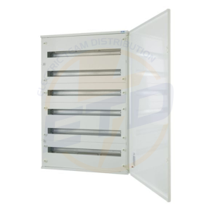 Tablou metalic PT 198 module (6x33) usa plina IP30 Eaton alb BF-O-6/198-C