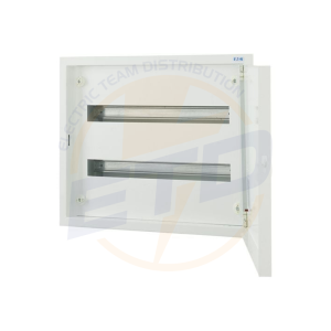 Tablou metalic PT 48 module (2x24) usa plina IP30 Eaton alb BF-O-2/48-C