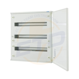 Tablou metalic PT 72 module (3x24) usa plina IP30 Eaton alb BF-O-3/72-C