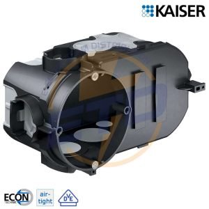 Doza de aparat cu buzunar, etansa, sub tencuiala - Kaiser ECON 1068-21, D60mm A68mm