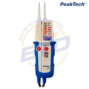 Tester de tensiune profesional ACDC 1000V cu RCD Test, afisaj dual si protectie IP 64, Peaktech P 1096