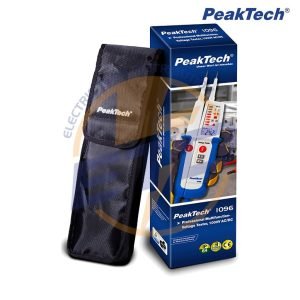 Tester de tensiune profesional ACDC 1000V cu RCD Test, afisaj dual si protectie IP 64, Peaktech P 1096 2