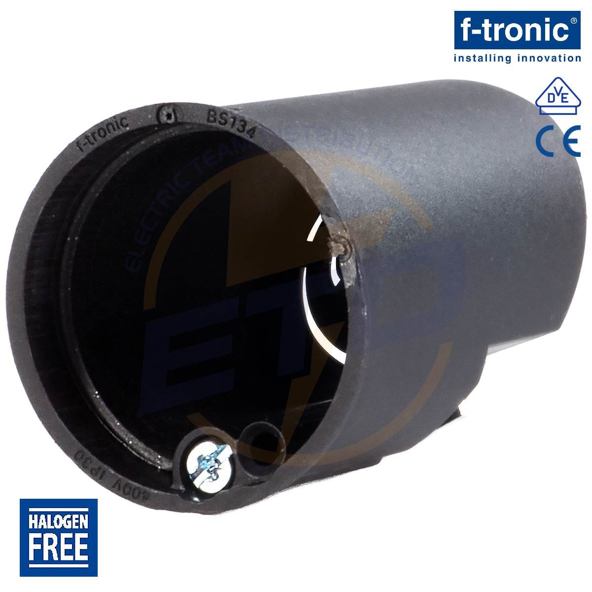 Doza rigips pentru Spoturi, Rezistenta la foc, F-Tronic BS134 fi35 mm A55 mm